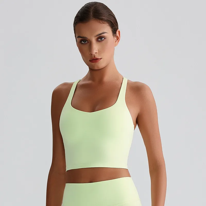 Athletic Tank Tops for Women Medium Support Sports Bra Wholesale Fitness Clothing