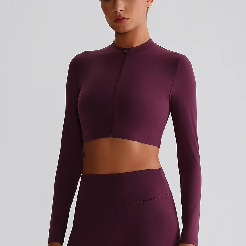 Women's Yoga Jacket Wholesale Workout Clothes Activewear Manufacturers​