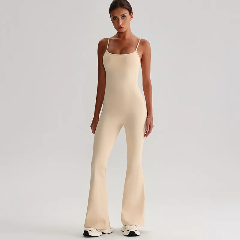 Recycled Fitness Jumpsuit Activewear Manufacturers Fitted Jumpsuit Womens