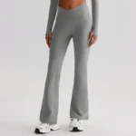 Flare Yoga Pants for Women​ Custom Gym Wear​ Sportswear Manufacturer​