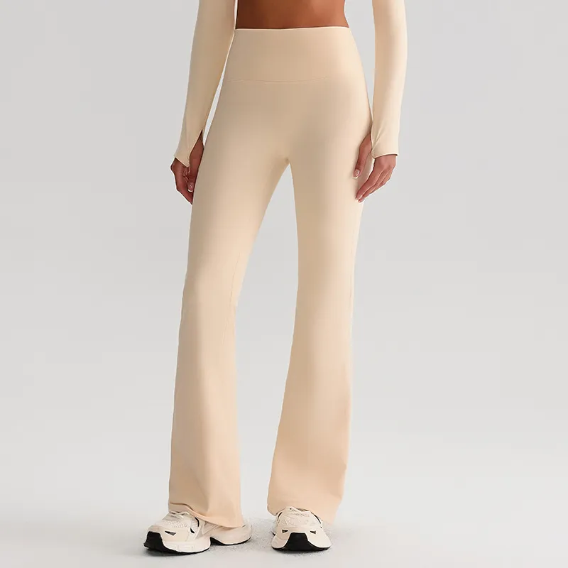 Womens Flare Yoga Pants​ Private Label Sportswear Activewear manufacturers​