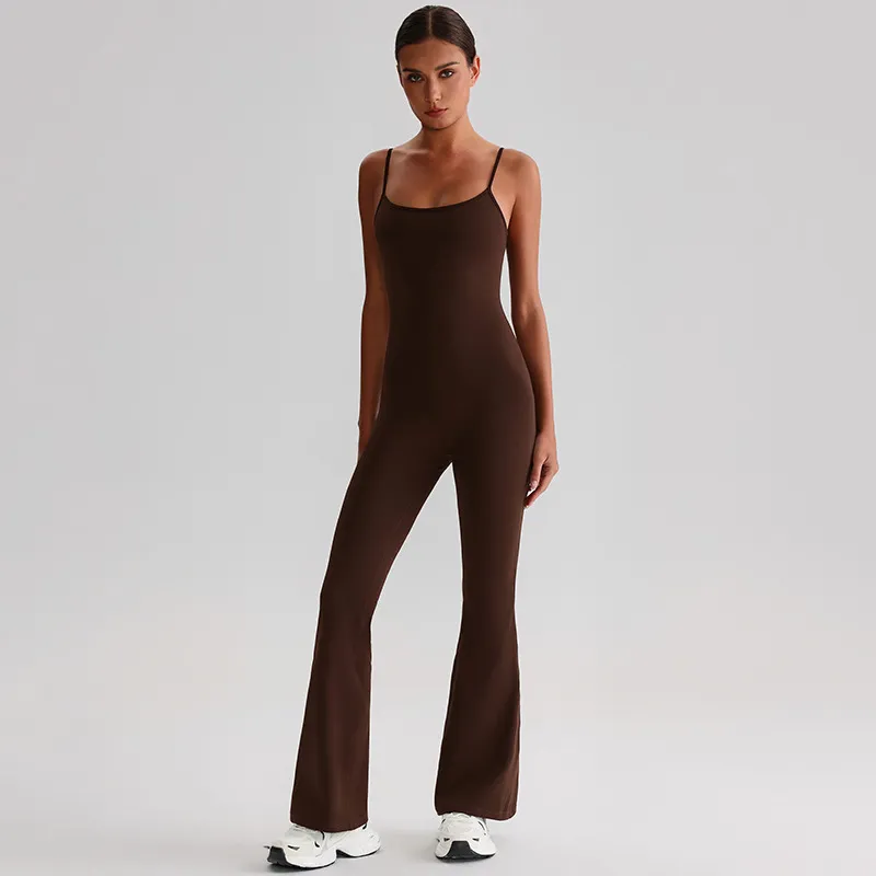 Recycled Fitness Jumpsuit Activewear Manufacturers Fitted Jumpsuit Womens