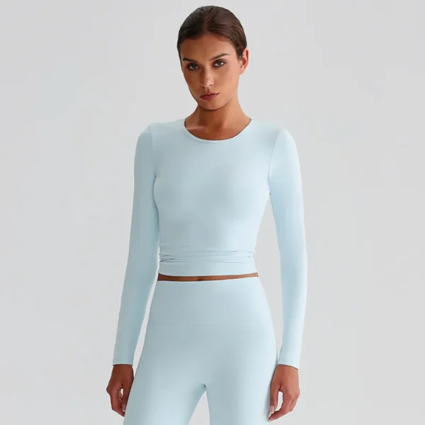Long Sleeve Yoga Tops Wholesale Activewear Suppliers Sportswear Clothing Manufacturer