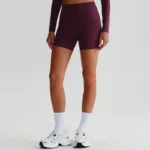 Women's Athletic Shorts​ Custom Gym Wear Manufacturers​ High Waisted Gym Shorts