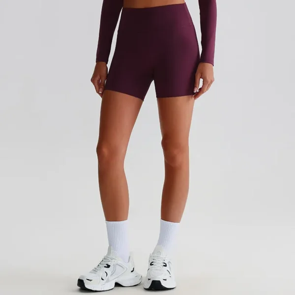 Women's Athletic Shorts​ Custom Gym Wear Manufacturers​ High Waisted Gym Shorts