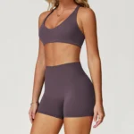 Yoga Wear Manufacturer Sports Bra Wholesale Cross Back Strappy Workout Bra