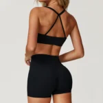 Yoga Wear Manufacturer Sports Bra Wholesale Cross Back Strappy Workout Bra