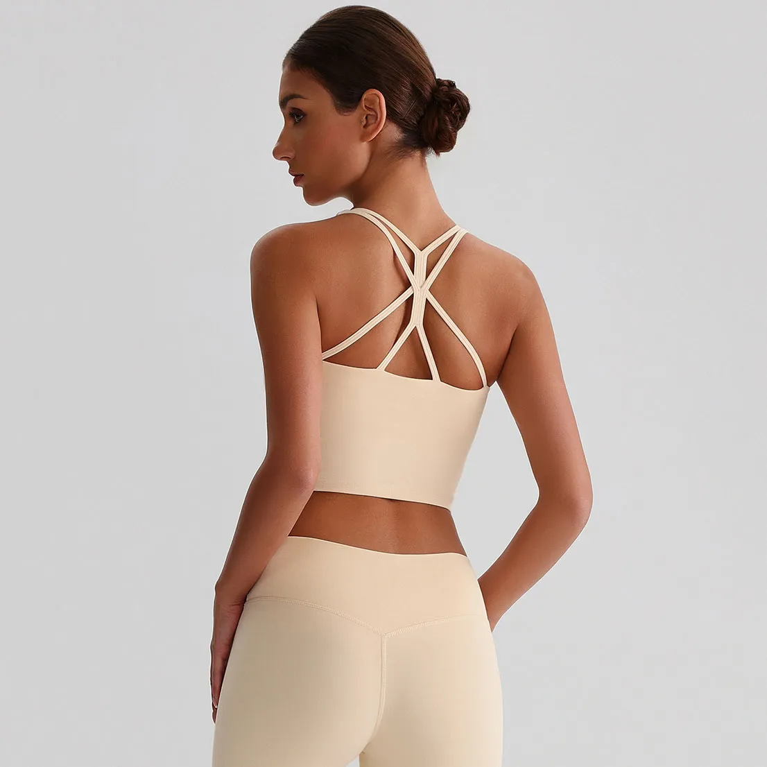 Athletic Tank Tops for Women Medium Support Sports Bra Wholesale Fitness Clothing