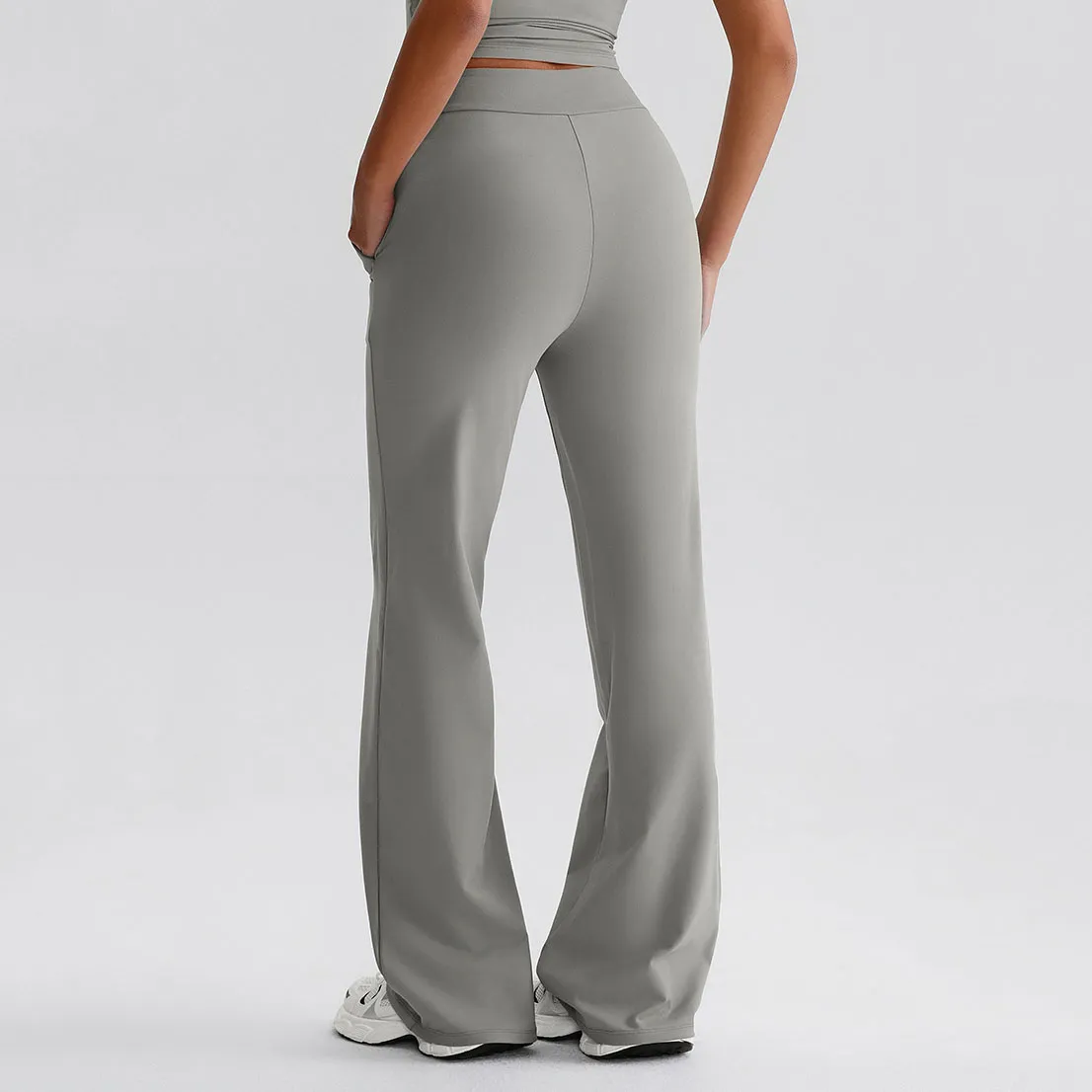 Flare Yoga Pants​ with Pockets Dance Studio Pants Activewear Clothing Manufacturers​