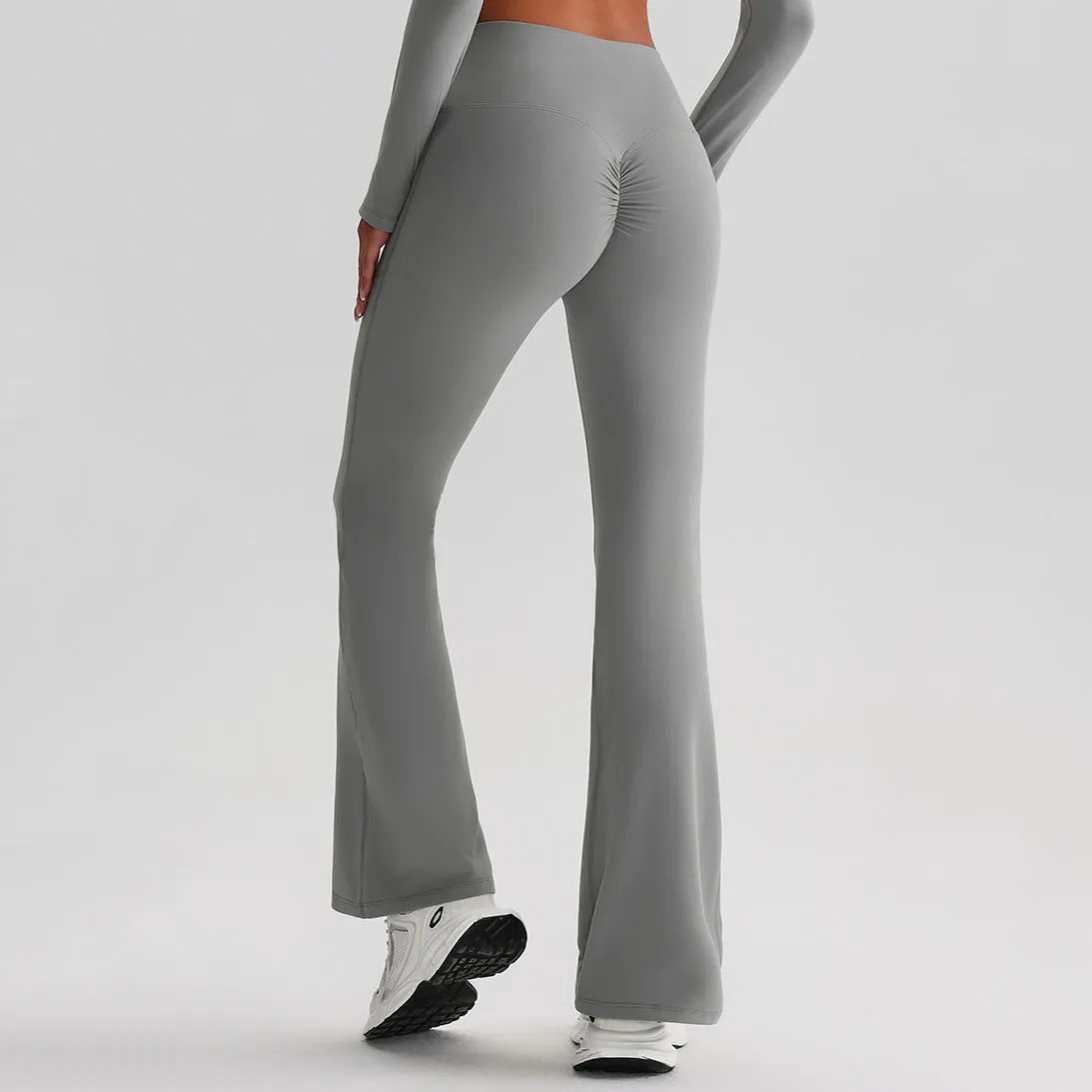 Womens Flare Yoga Pants​ Private Label Sportswear Activewear manufacturers​