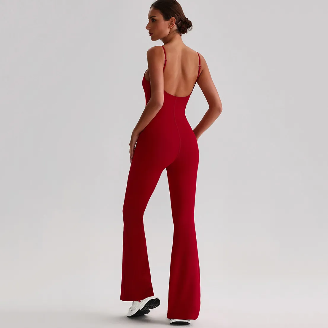 Recycled Fitness Jumpsuit Activewear Manufacturers Fitted Jumpsuit Womens