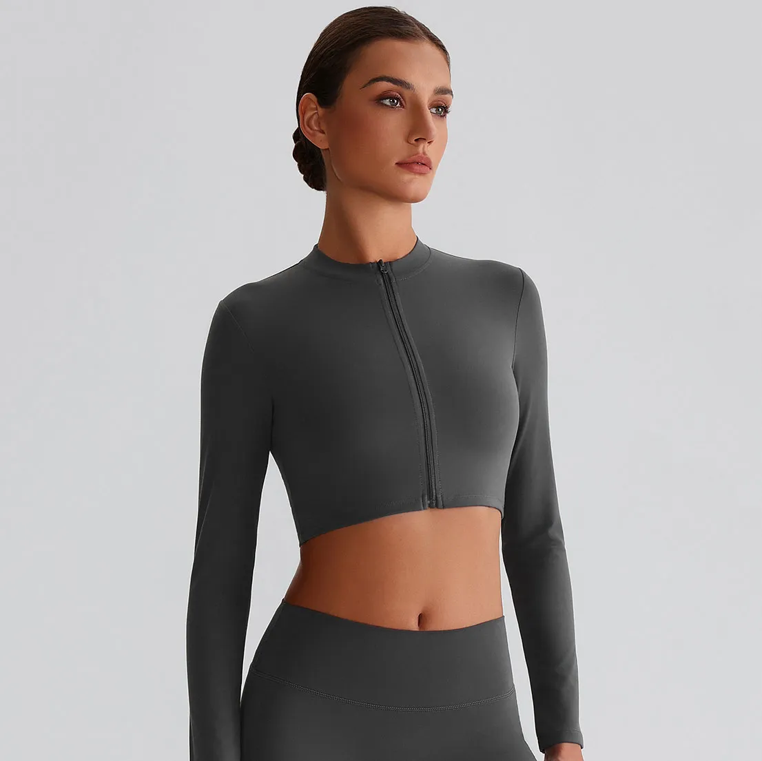 Women's Yoga Jacket Wholesale Workout Clothes Activewear Manufacturers​