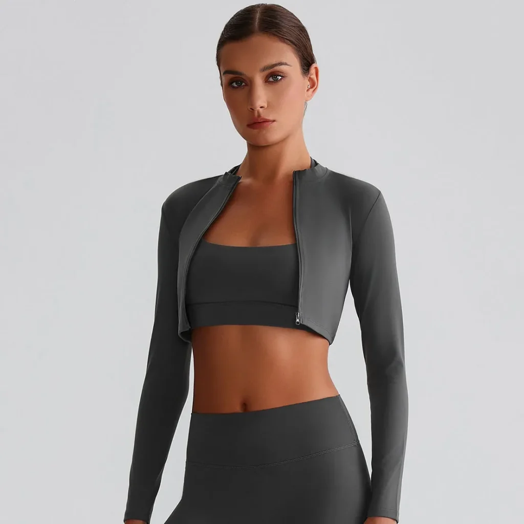 Women's Yoga Jacket Wholesale Workout Clothes Activewear Manufacturers​