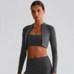 Women's Yoga Jacket Wholesale Workout Clothes Activewear Manufacturers​