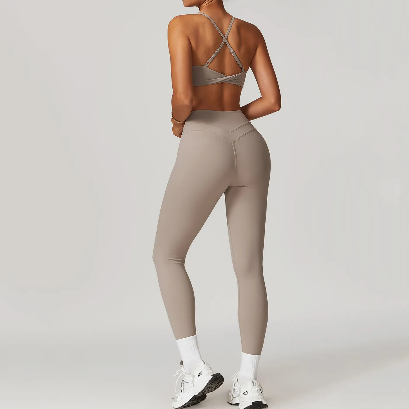 Yoga Clothing Suppliers Wholesale Sportswear High Waist Tummy Control Yoga Leggings