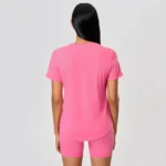 Short Sleeve T Shirts​ Yoga Tops Women​ Custom Activewear Sports Apparel Manufacturers