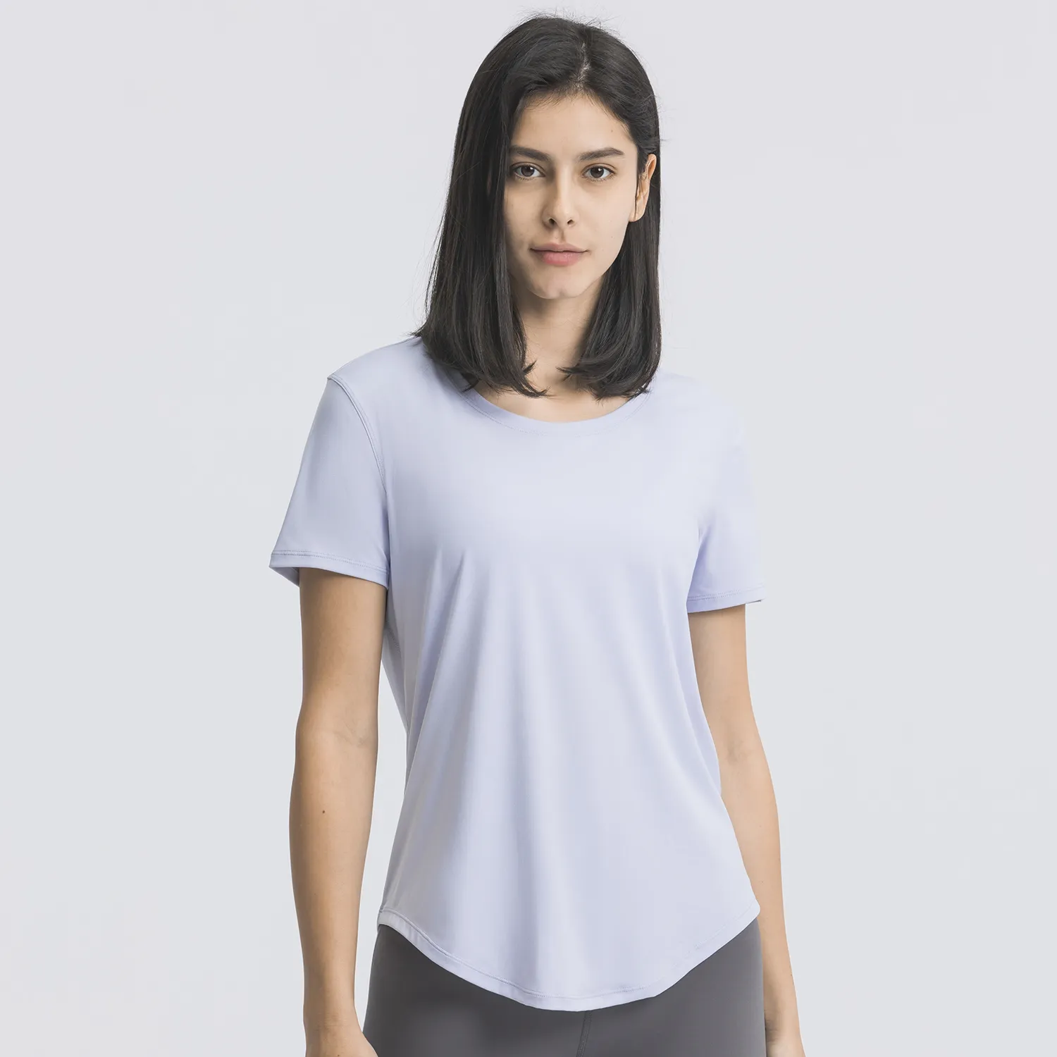 Short Sleeve T Shirts​ Yoga Tops Women​ Custom Activewear Sports Apparel Manufacturers
