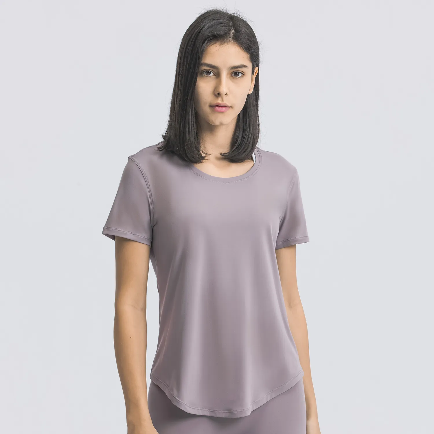 Short Sleeve T Shirts​ Yoga Tops Women​ Custom Activewear Sports Apparel Manufacturers