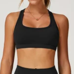 Sports Bra Manufacturers Medium Support Padded Athletic Bra Gym Wear Wholesale