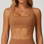 Sports Bra Manufacturers Medium Support Padded Athletic Bra Gym Wear Wholesale