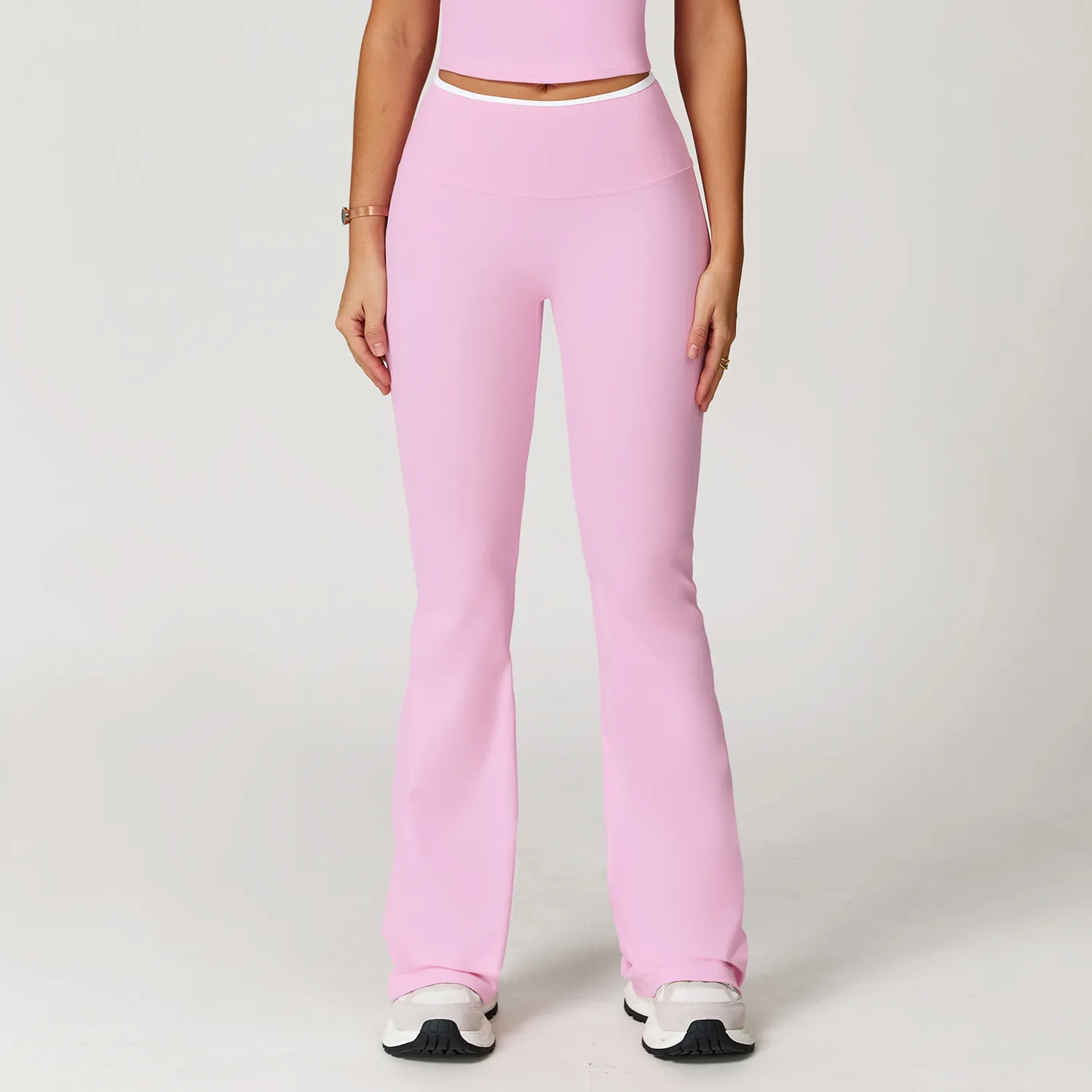 Leggings Manufacturers High Waist Flare Yoga Pants Private Label Activewear