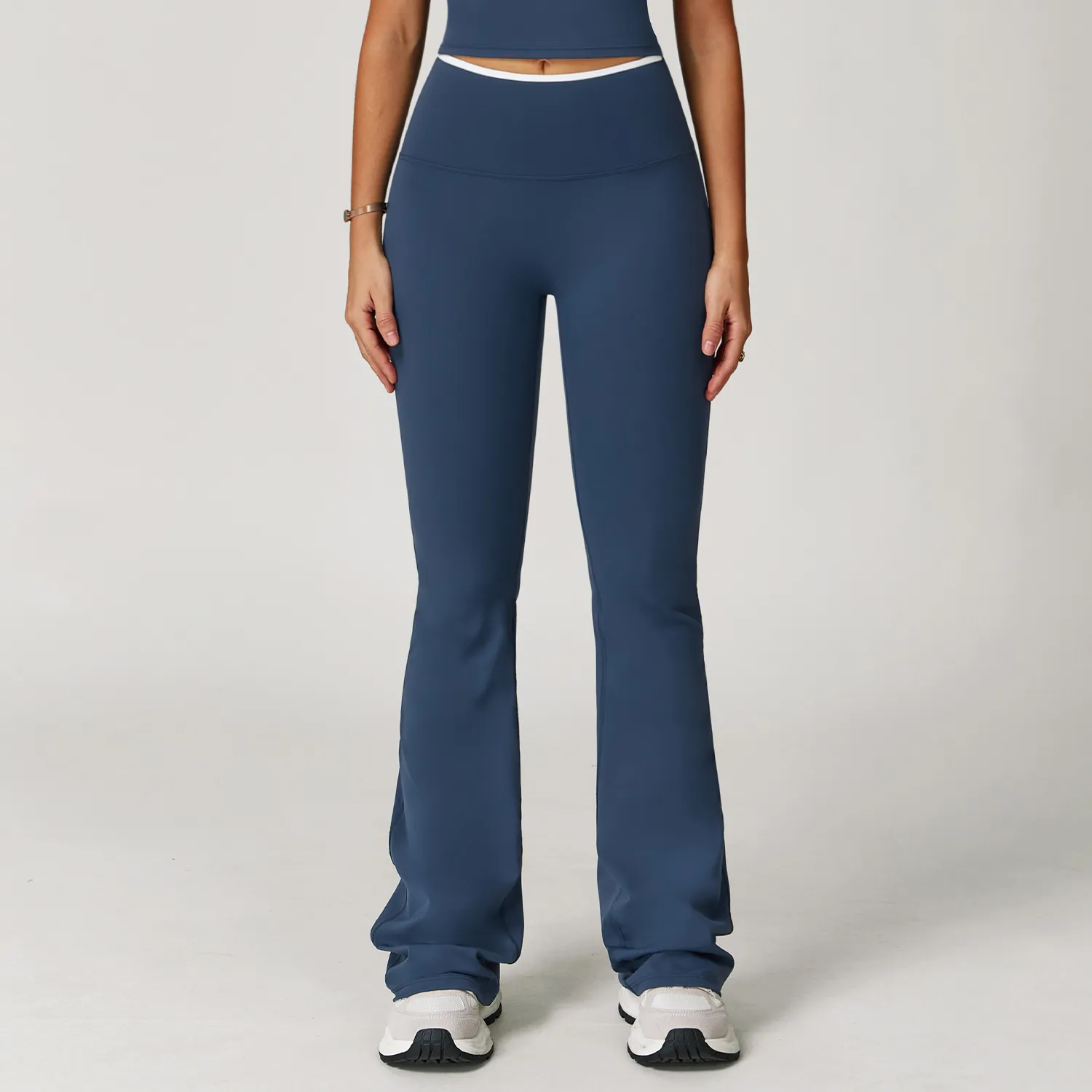 Leggings Manufacturers High Waist Flare Yoga Pants Private Label Activewear