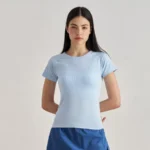Seamless Activewear Short Sleeve Yoga Top Wholesale Fitness Clothing Basic T Shirts​