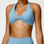 Padded Athletic Bra Halter Tank Tops Custom Gym Clothes Sports Bra Manufacturers