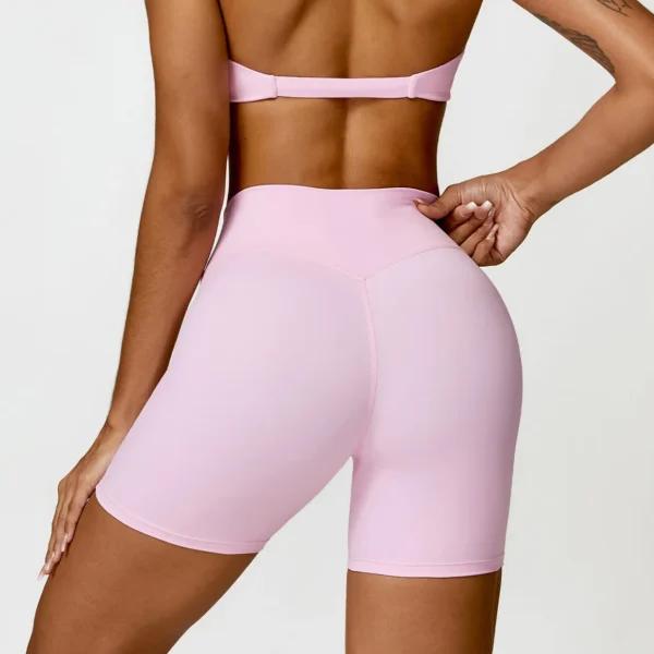 Wholesale Gym Shorts Yoga Shorts Women Girls Athletic Shorts Custom Activewear