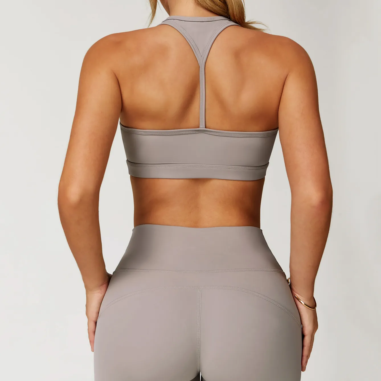 Sports Bra Manufacturers Medium Support Padded Athletic Bra Gym Wear Wholesale