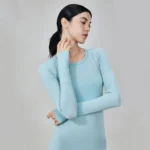 Long Sleeve Yoga Tops​ Seamless Activewear Gym Apparel Manufacturers Yoga Tops Women​