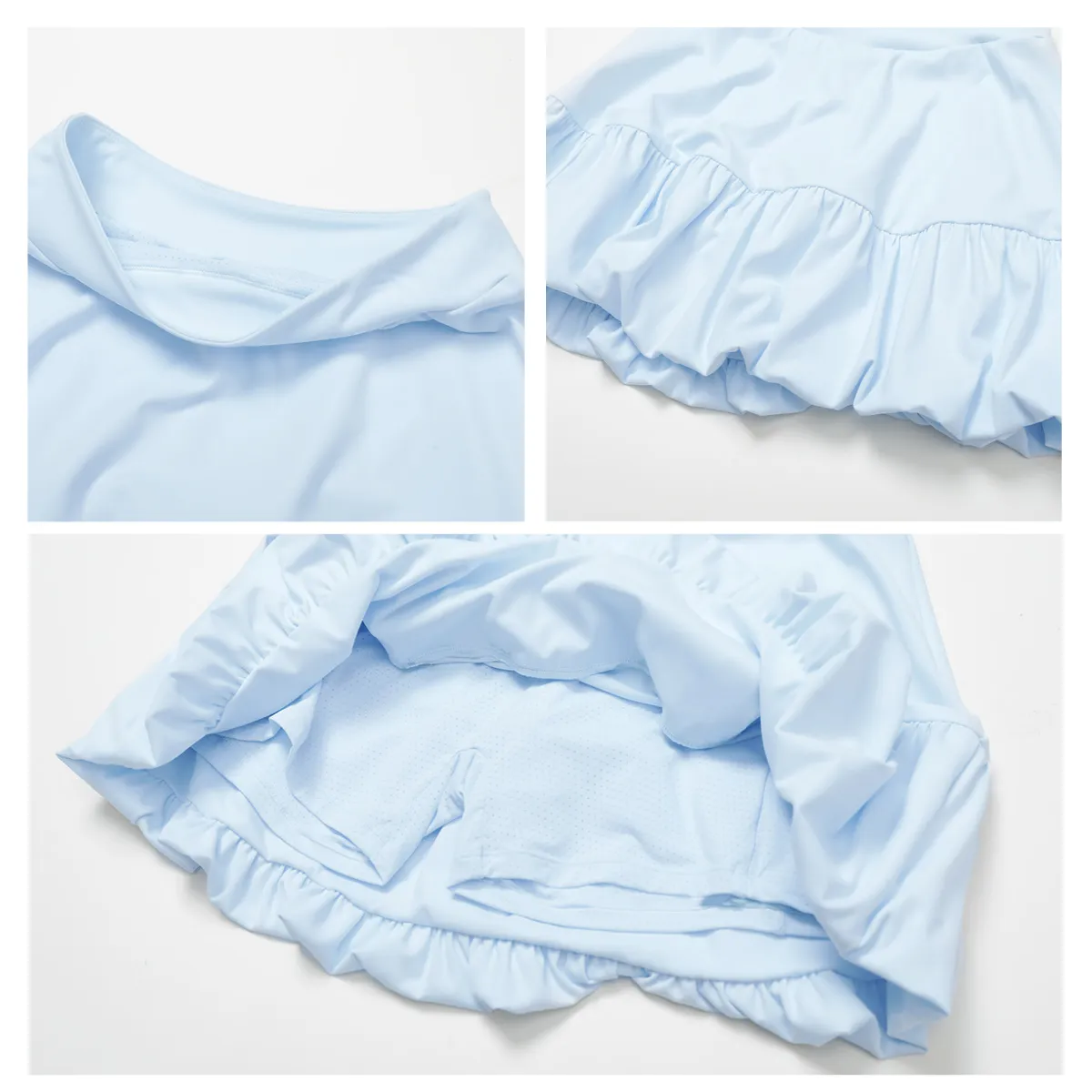 Tennis Skirt Outfits​ Custom Gym Clothes Workout Cothing MManufacturers Skirts with Lining​