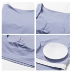 Custom Fitness Tank Tops with Padded Bra Active Wear Manufacturers Wholesale Yoga Apparel