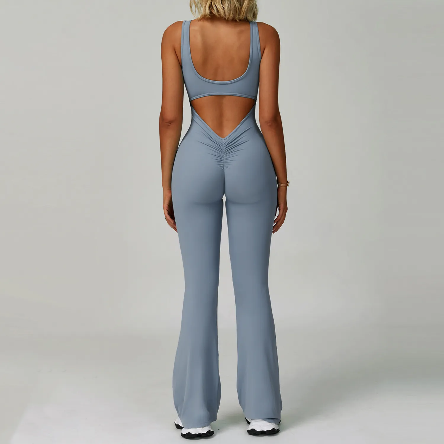 Athletic One Piece Jumpsuit Wholesale Workout Apparel Women's Fitness Bodysuit