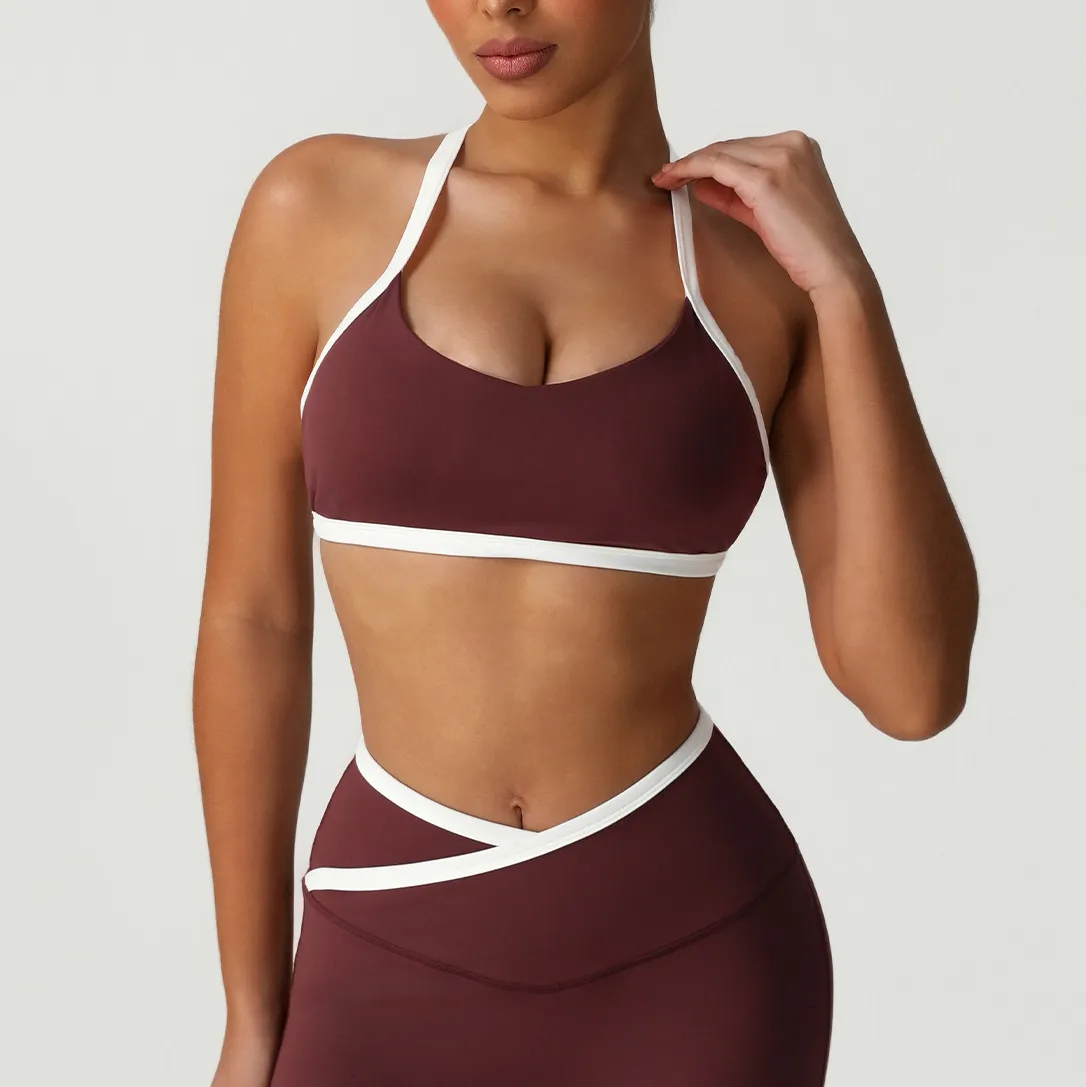 Padded Sports Bra​ Yoga Wear Suppliers Workout Clothes Wholesale Yoga Outfits