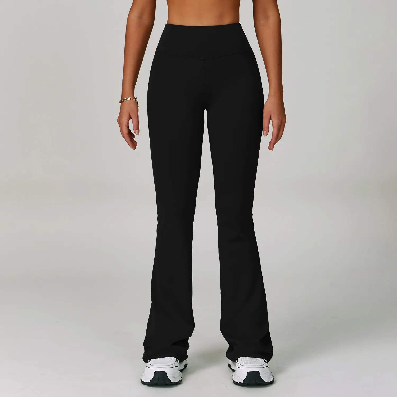 Flared Yoga Pants Activewear Wholesale Suppliers Wide Leg Yoga Pants​ Custom Gym Clothes