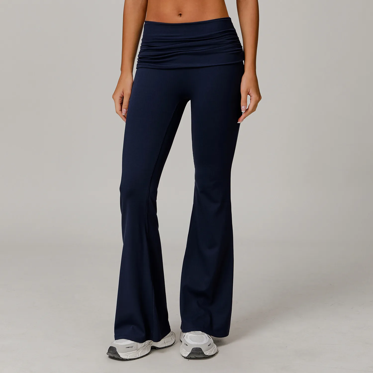 Flared Yoga Pants Private Label Activewear Yoga Pants Manufacturers Custom Gym Wear