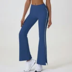 Flare Yoga Pants Custom Fitness Apparel Wide Leg Yoga Pants Manufacturers