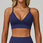 Padded Athletic Bra Seamless Sports Bra Custom Made Workout Clothes