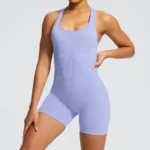 Women's Fitness Jumpsuit​ China Clothing Factory Athletic One Piece Jumpsuit Workout Bodysuit