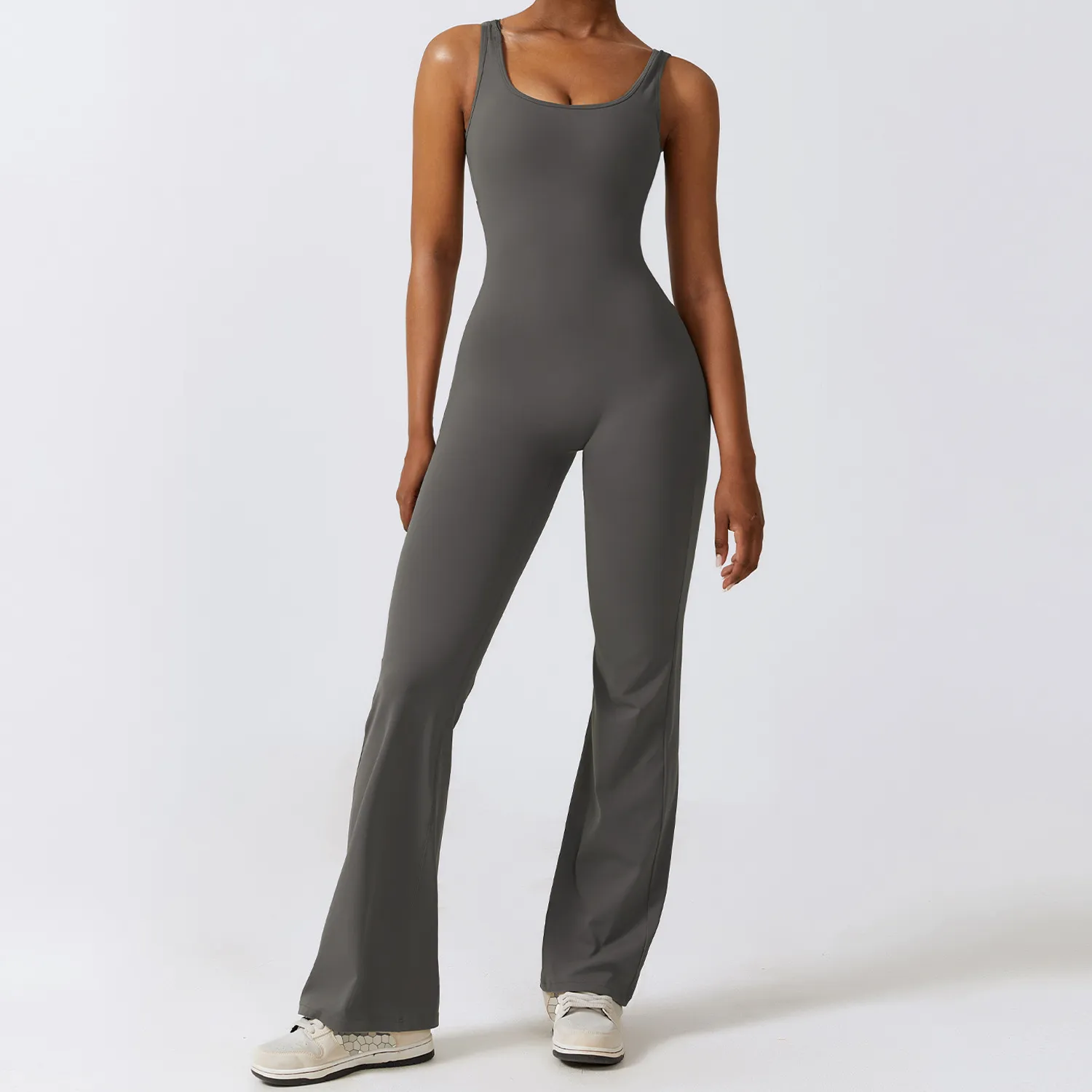 Athletic One Piece Jumpsuit Wholesale Workout Apparel Women's Fitness Bodysuit