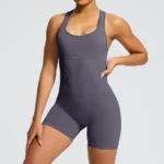 Women's Fitness Jumpsuit​ China Clothing Factory Athletic One Piece Jumpsuit Workout Bodysuit