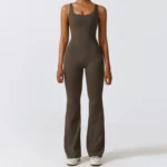 Athletic One Piece Jumpsuit Wholesale Workout Apparel Women's Fitness Bodysuit