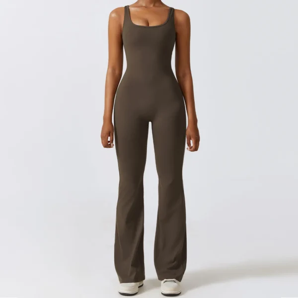 Athletic One Piece Jumpsuit Wholesale Workout Apparel Women's Fitness Bodysuit