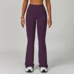 Flared Yoga Pants Activewear Wholesale Suppliers Wide Leg Yoga Pants​ Custom Gym Clothes