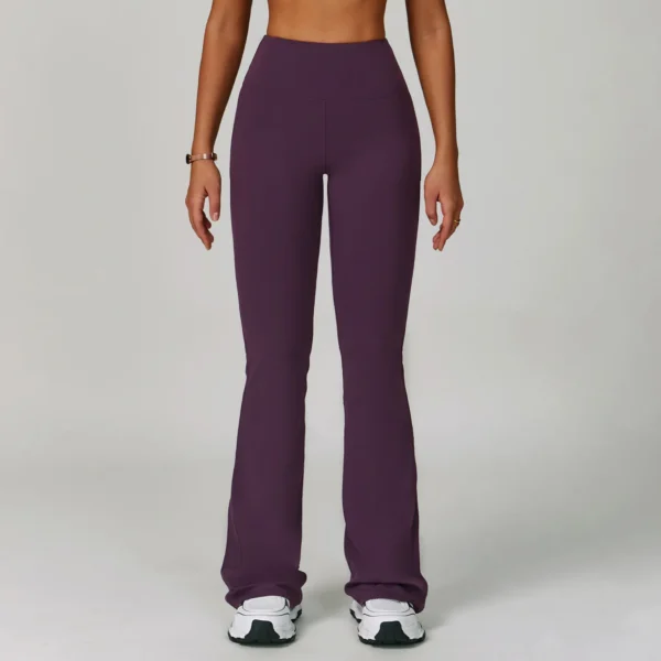 Flared Yoga Pants Activewear Wholesale Suppliers Wide Leg Yoga Pants​ Custom Gym Clothes