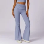 Flared Yoga Pants Private Label Activewear Yoga Pants Manufacturers Custom Gym Wear