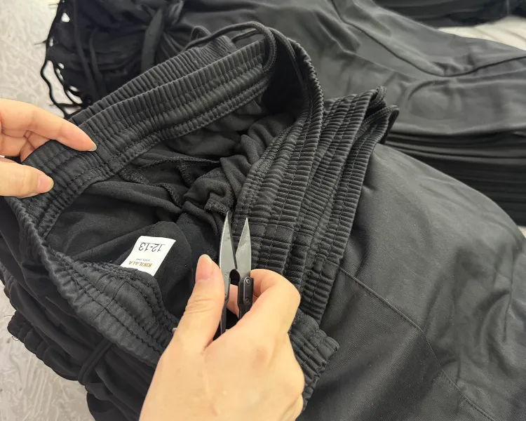 Quality Inspection in custom gym wear manufacturers