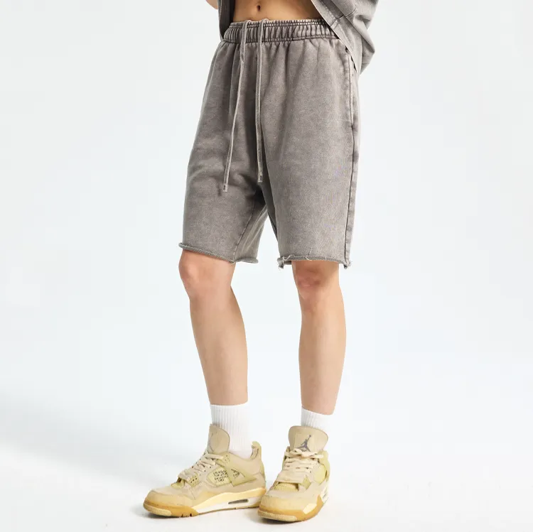 Wholesale Gym Shorts China Clothing Factory Cotton Athletic Shorts Bulk Gym Wear