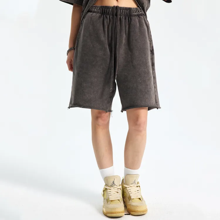 Wholesale Gym Shorts China Clothing Factory Cotton Athletic Shorts Bulk Gym Wear